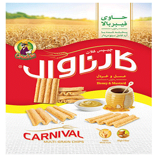 چیپس غلات خردل و عسل کارناوال