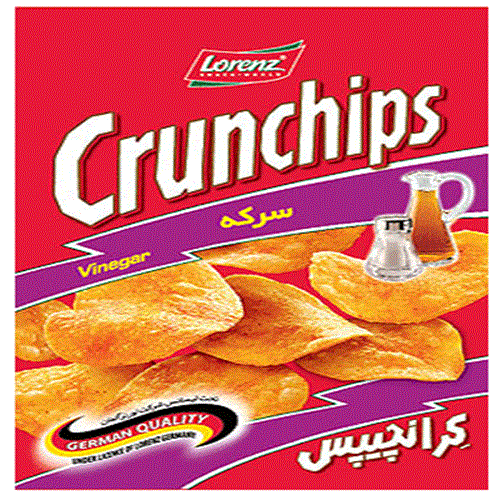 کرانچیپس سرکه نمکی چاکلز