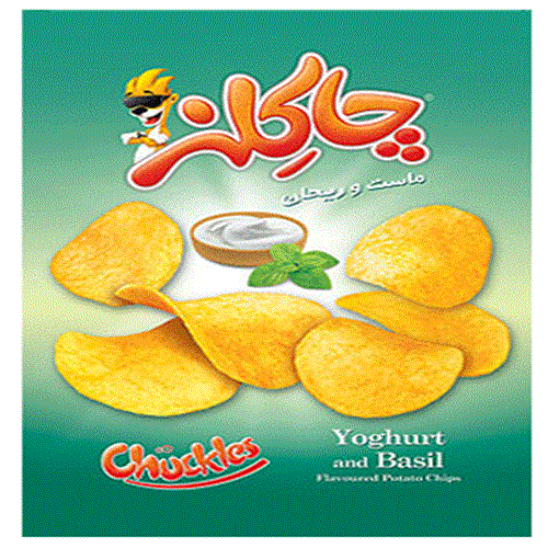 چیپس ماست و ریحان چاکلز